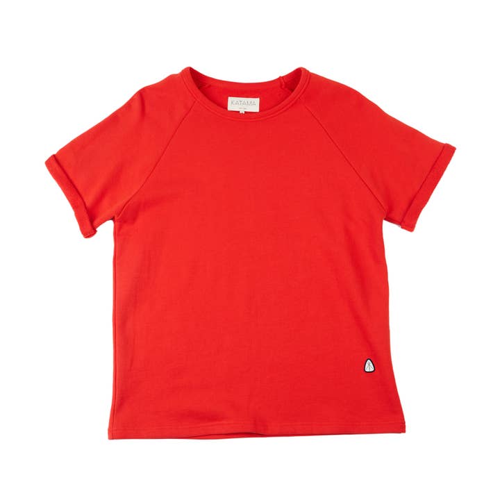Ryan Raglan - Washed Red for wholesale by KATAMA