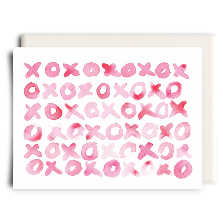 XOXOXO | Love Greeting Card for wholesale by Inkwell Cards