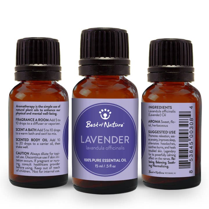 Best of Nature - Wholesale Essential Oil - Lavender Essential Oil, 100% Pure - 15ml / 100ml