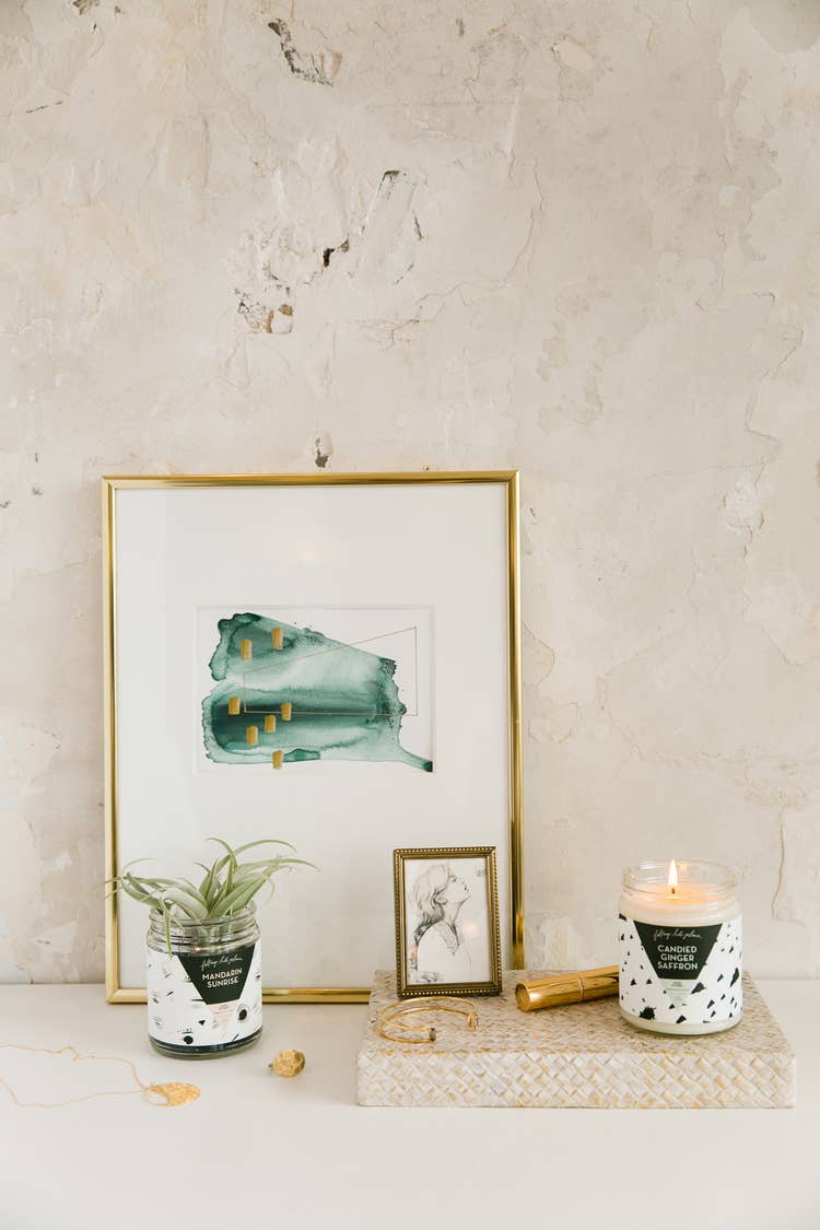 REMOVED BRAND - Wholesale Jar/Filled Candle - Candied Ginger Saffron Candle4