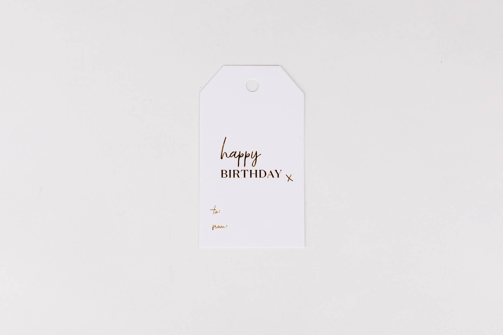 Wrinkle & Crease Paper Products - Wholesale Gift Tag - Happy Birthday Gift Tag2