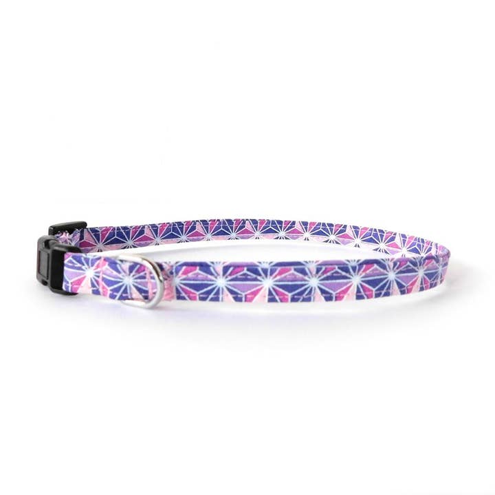 Purple Star Cat Collar for wholesale by Charlotte's Pet