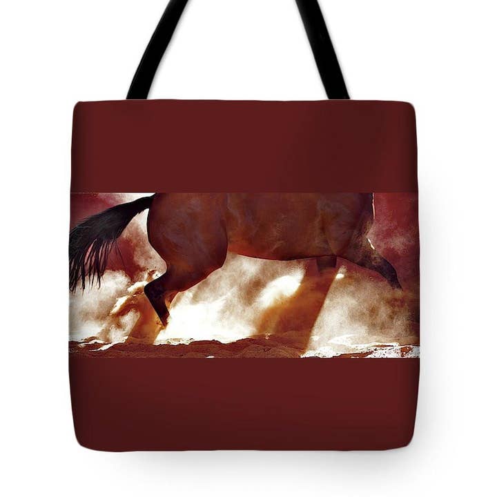 15 x 15 Stop and Turn Tote Bag para venta al por mayor de Amanda Smith Western Art, LLC