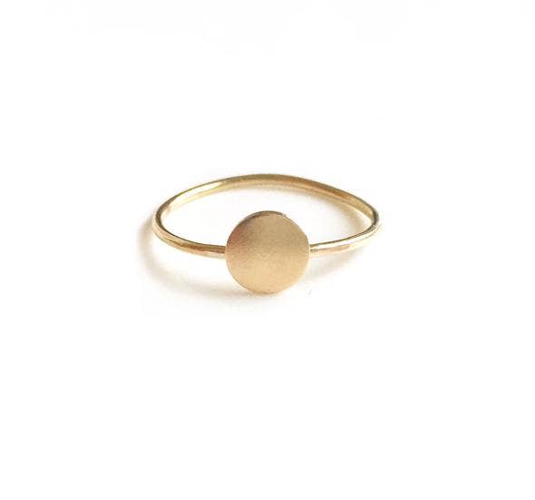 Selah Vie - Wholesale Band/Stacked Ring - Disc Ring1