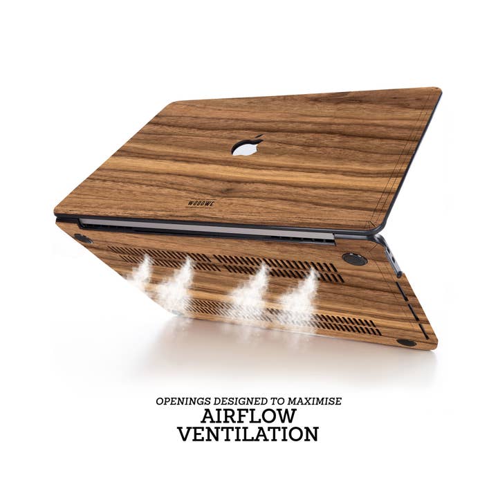 WOODWE - Wholesale Laptop/Tablet Case - Unisex - Walnut Macbook Protective Case3