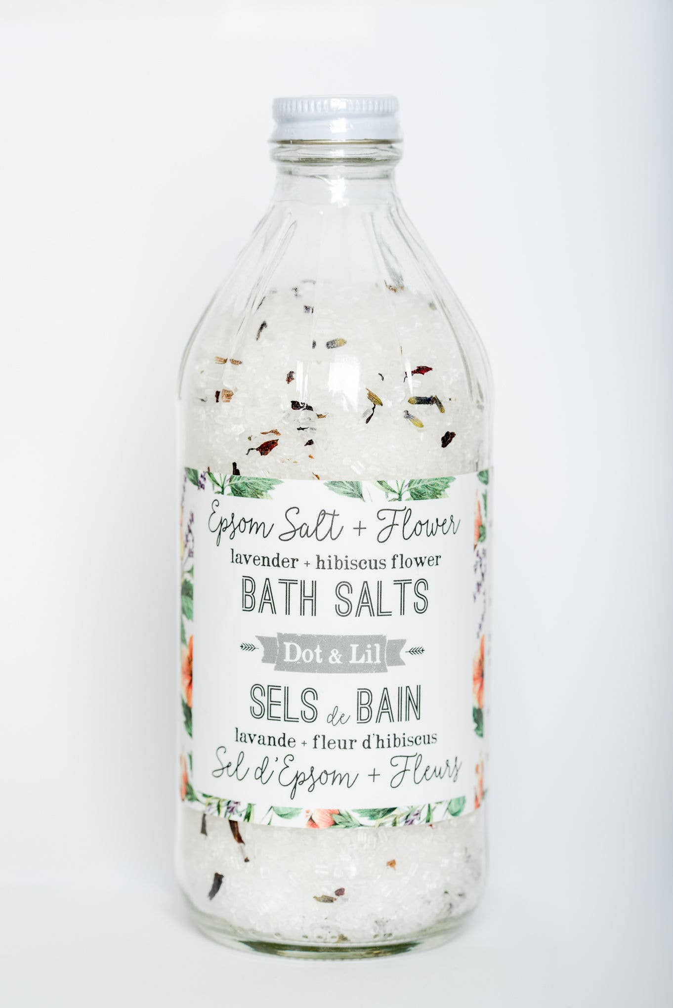 Dot & Lil - Wholesale Bath Salts - Lavender & Hibiscus Bath Salt2