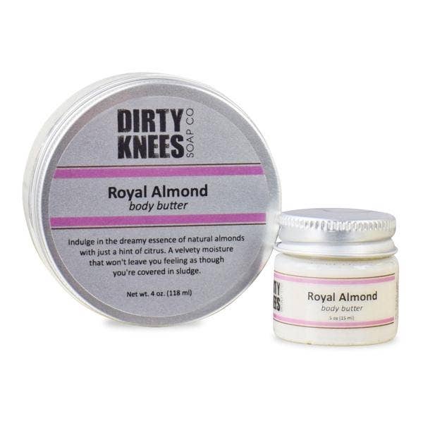 Dirty Knees Soap Co. - Wholesale Body Balm/Butter - 4oz Royal Almond Body Butter0