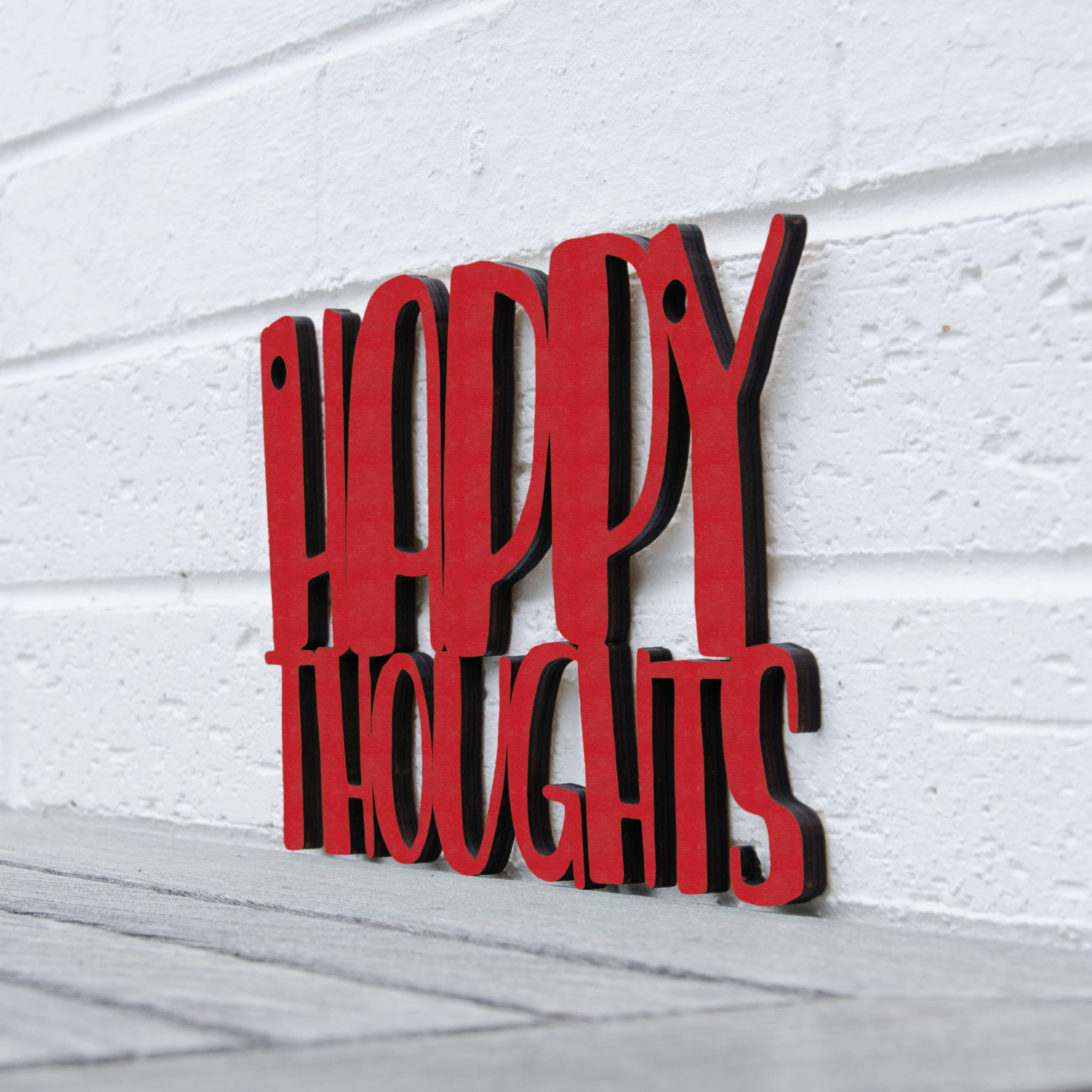 Spunky Fluff - Wholesale Wall Sign - Happy Thoughts4