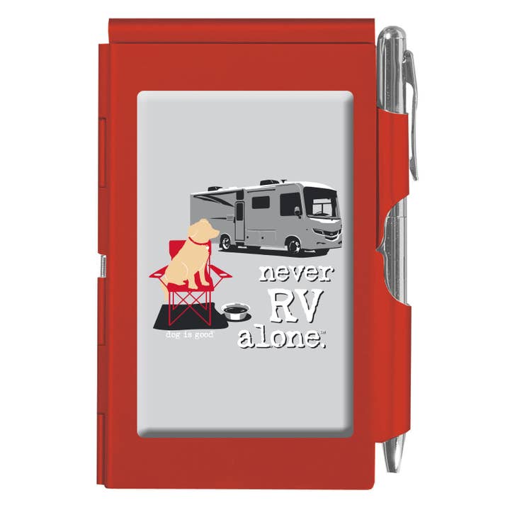 Flip Note - Never RV Alone for wholesale by Wellspring