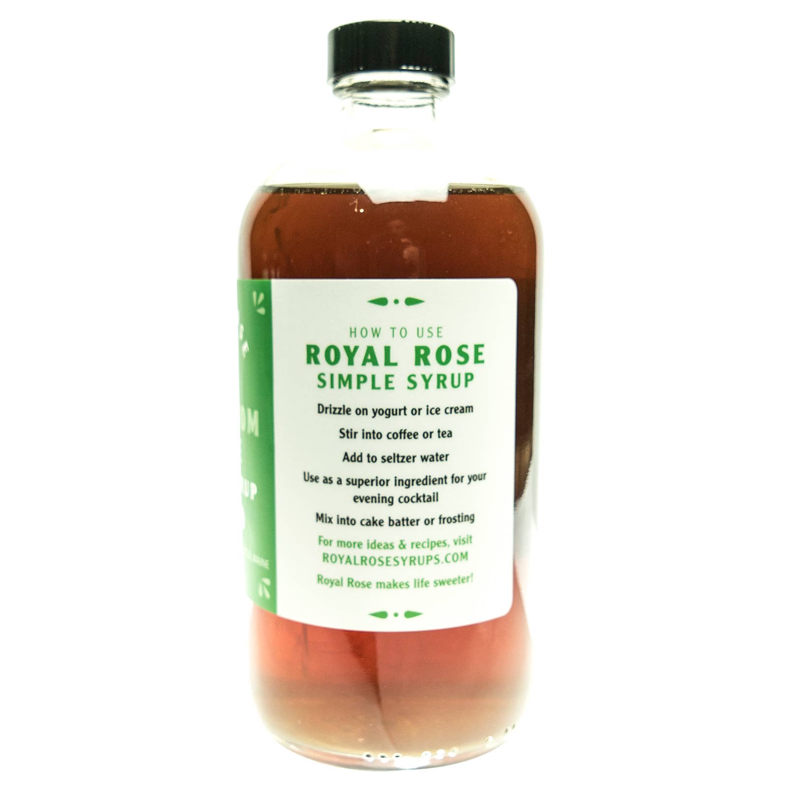 Royal Rose Syrups – Großhandel Cocktailmischung/-sirup – Kardamom Nelke Bio Zuckersirup 16oz1
