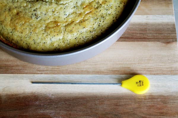 Lemon Poppy Inc. - Wholesale Kitchen Tool/Gadget - CLOSEOUT Cake Tester with Yellow Silicone Handle3