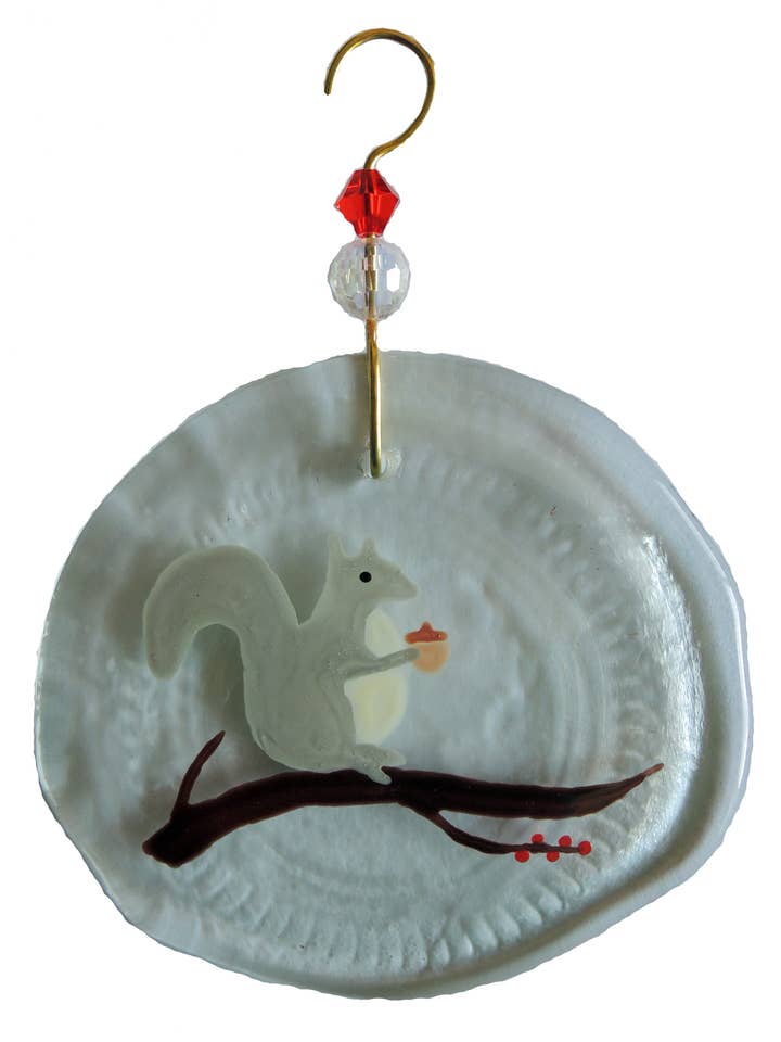 Ornament - Squirrel 1 for wholesale by Wine Bottle Art
