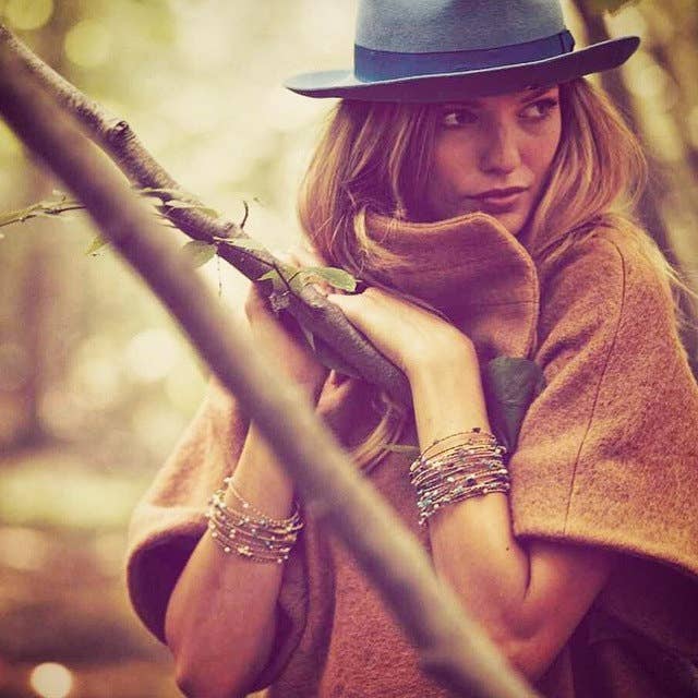 ReStrung Jewelry - Vente Bracelet jonc - Bracelets-bracelets en pierres précieuses - Perle blanche3