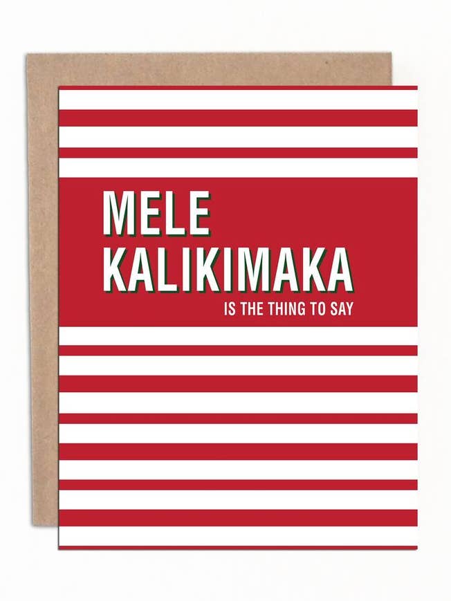 Mele Kalikimaka Is The Thing To Say for wholesale by Merrily Designs