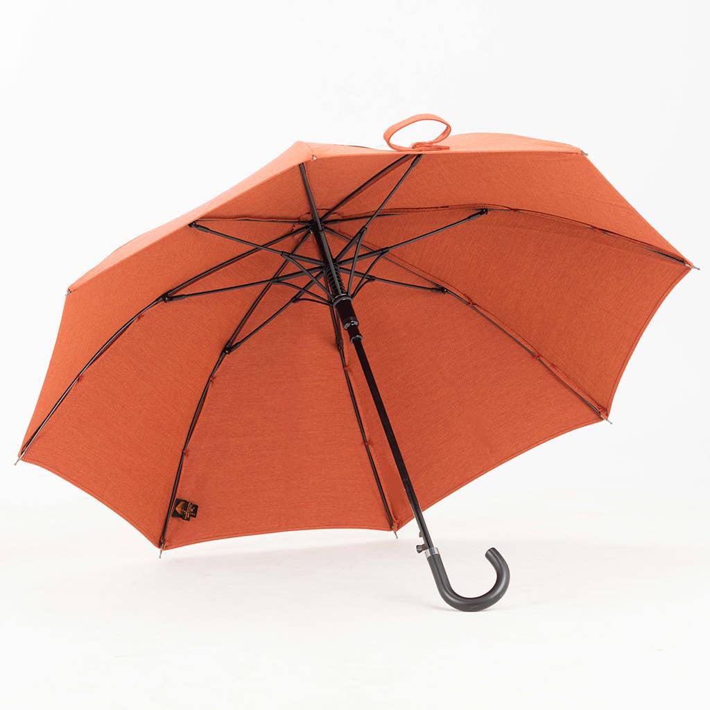 The San Francisco Umbrella Company - Wholesale Umbrella - Unisex - Small Sun Protection Umbrella | Sunbrella™ Fabric, Orange2