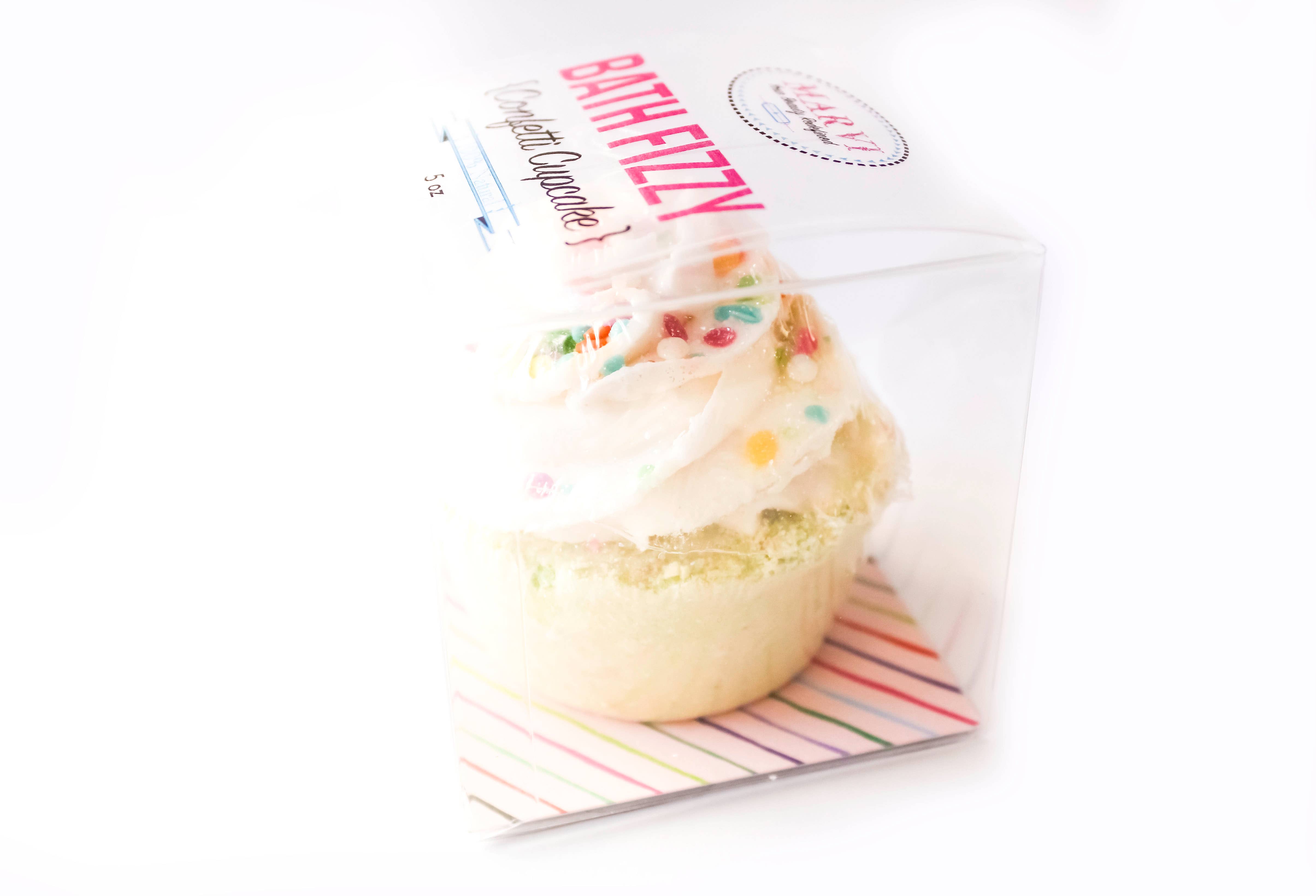 Marvi Beauty - Wholesale Bath Bomb/Fizz - Confetti Cupcake Bath Fizzy2