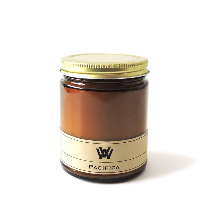 W.V. Candle Co. - Wholesale Jar/Filled Candle - 7.2 oz Pacifica Soy Candle