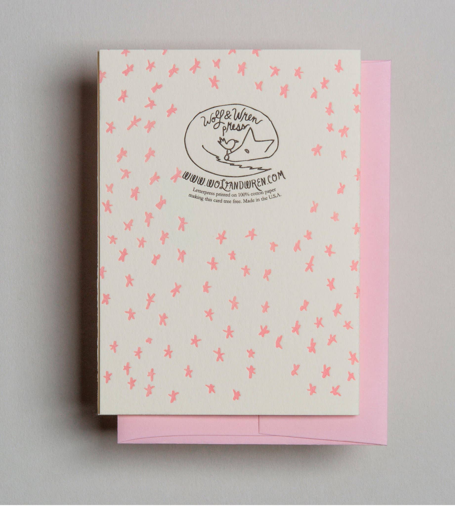 Wolf & Wren Press - Wholesale Stationery/Notecard Set - Female Portrait Hey Girl Boxed Set2