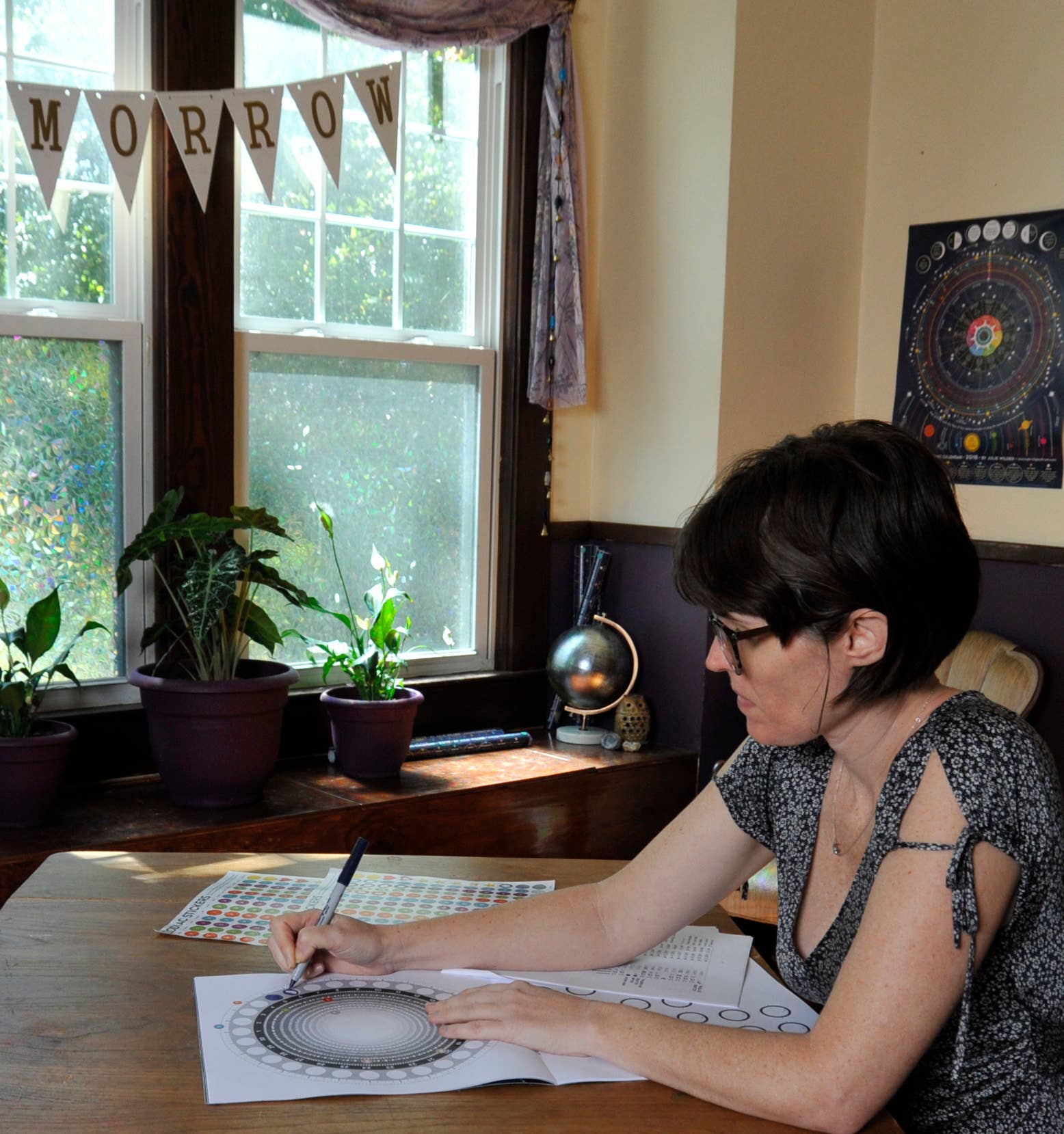 Spiral Spectrum - Wholesale Calendar - Cosmic Clock Undated 12 Month Astrology Calendar4