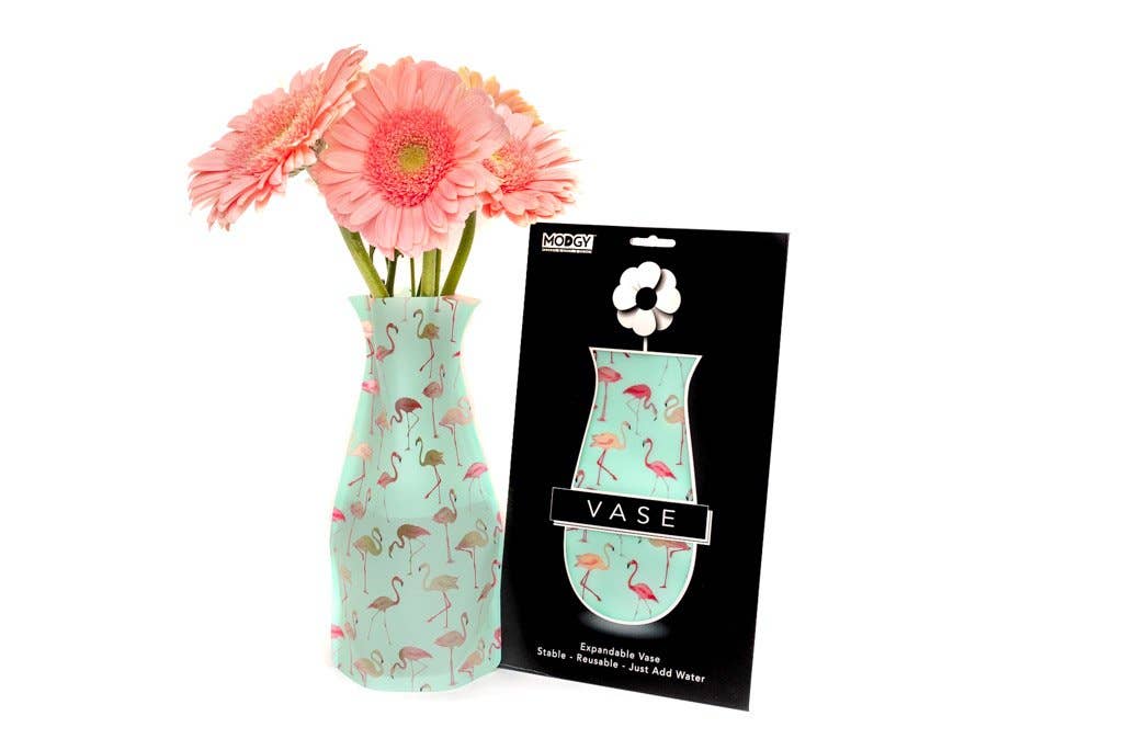 Modgy – wholesale Vase – Modgy Expandable Vase - Pinkydo Flamingo2