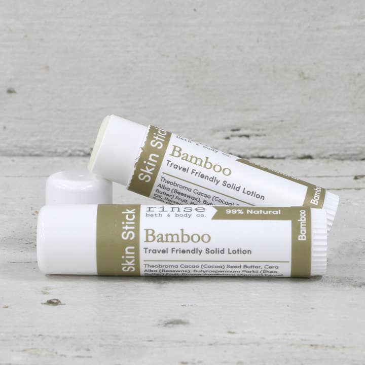 Rinse Bath Body Inc - Wholesale Solid Lotion - Skin Stick Solid Lotion - Bamboo