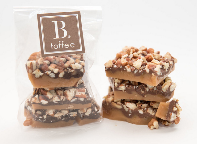 B. Toffee & Treats - Wholesale Toffee - B. Toffee 4oz Individual Toffee Pieces2