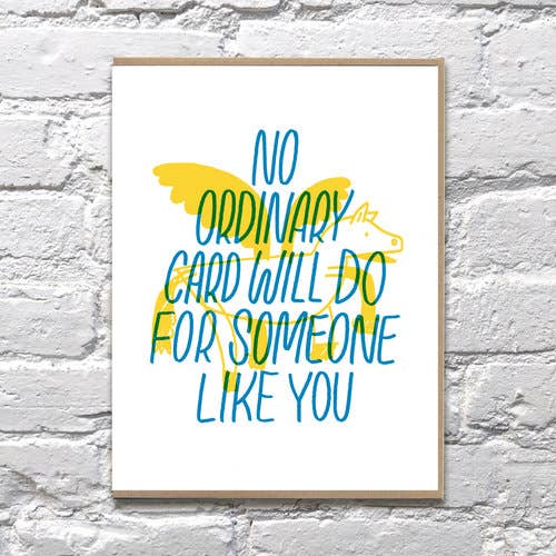 Bench Pressed - Wholesale Birthday Card - Not Ordinary BIG Card0