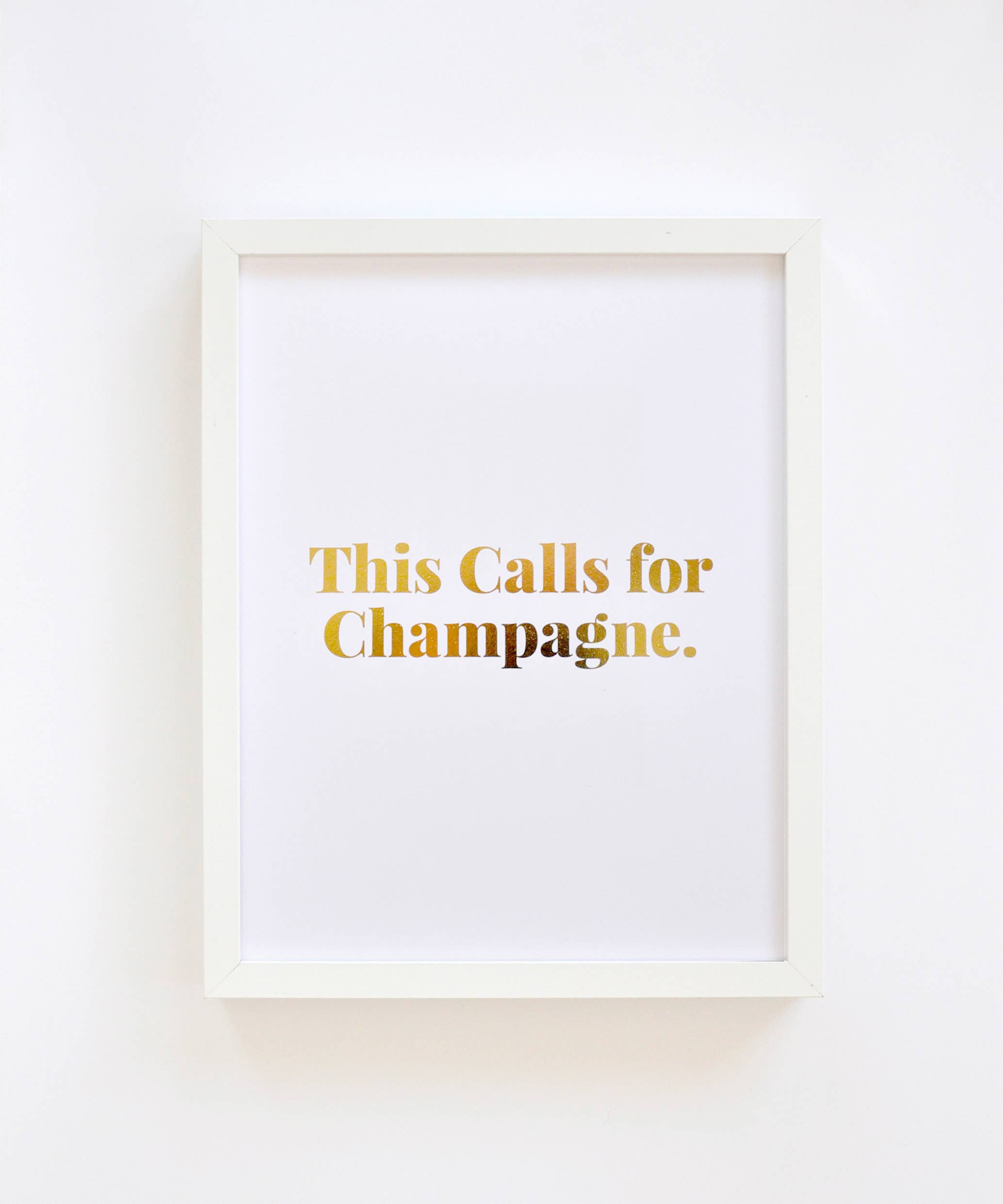 Swell Made Co. – Engroshandel Kunsttryk – Bobler Guld Folie Art Print1