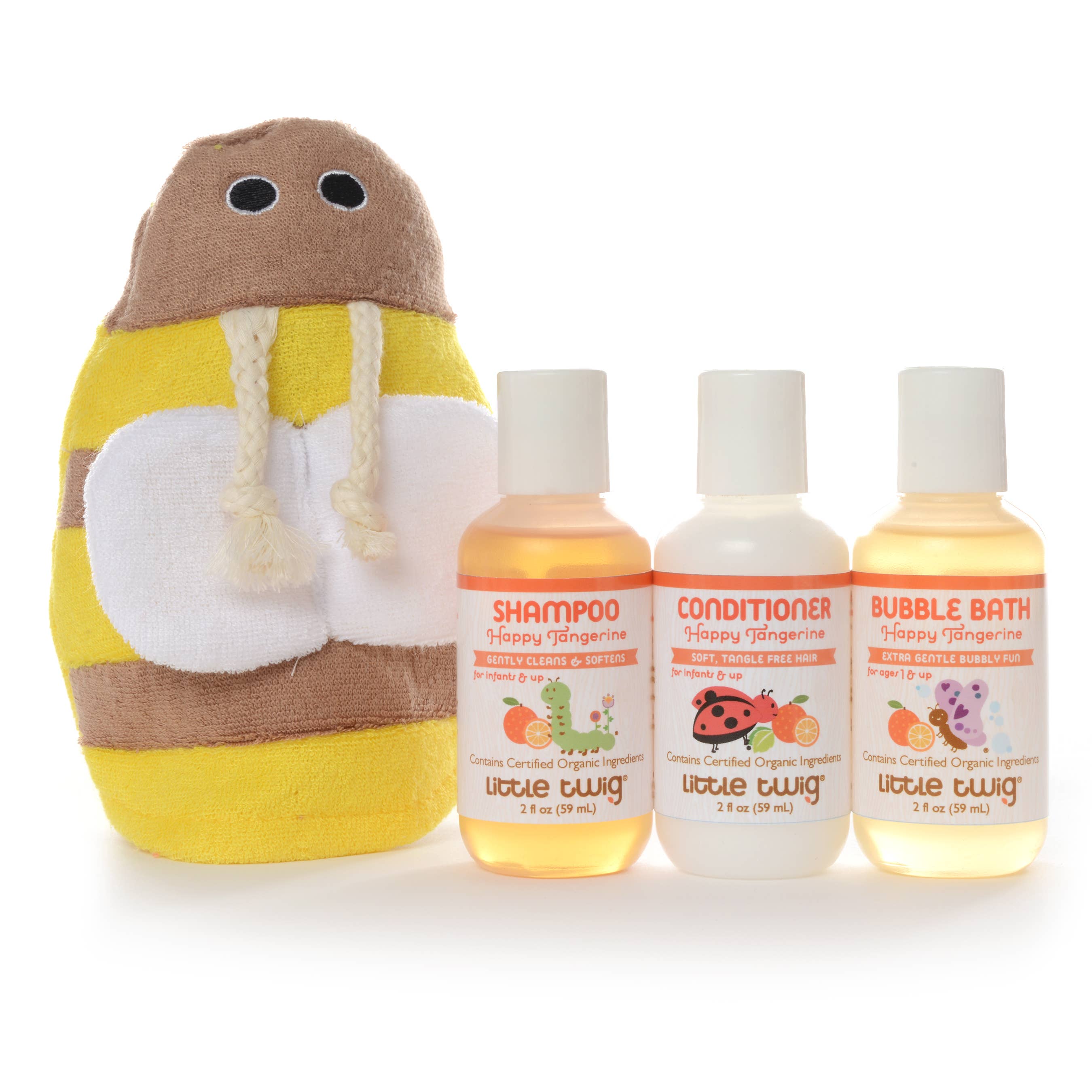 Little Twig – wholesale Bath & body set – Baby – TRAVEL SET BEE1