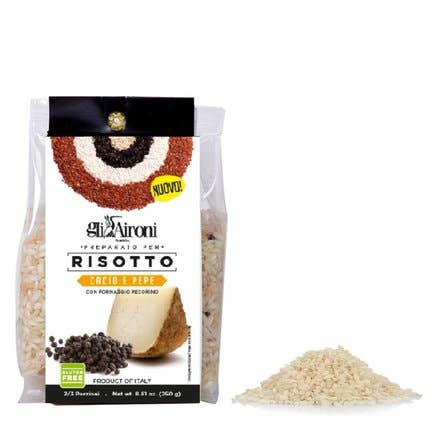 Cacio e Pepe Risotto Mix by gli Aironi for wholesale by Zia Pia