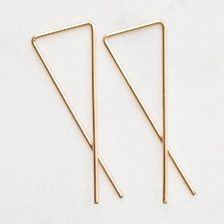 Boucles d'oreilles Croix Criss pour la vente par QUAD ESPRESSO JEWELRY