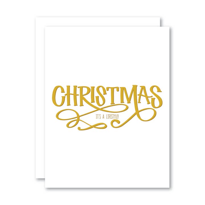 Jul, det er en livsstil! /Kort for engroshandel hos Stevie + Bean Paperie