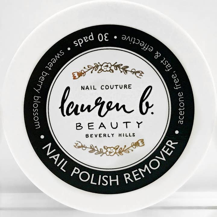 Nail Polish Remover Pads - 30 Count for wholesale by Lauren B. Beauty