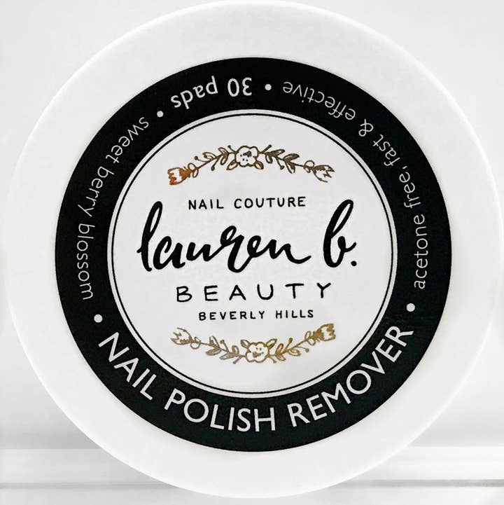 Nail Polish Remover Pads - 30 Count for wholesale by Lauren B. Beauty