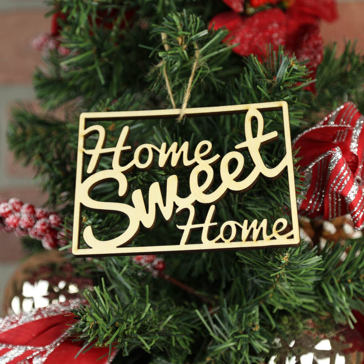 Torched Products - Wholesale Ornament - Wooden Home Sweet Home Ornaments55