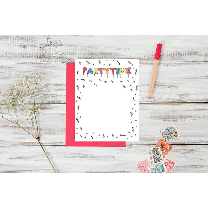 Conjunto de 10 convites imprimíveis para hora da festa por atacado de Porcupine Hugs