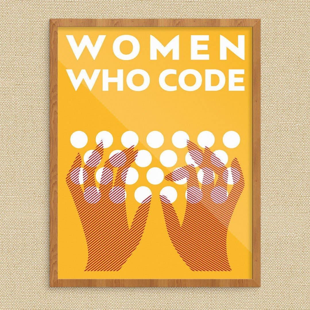 Fridgedoor - Wholesale Art Print - 11'' x 14''  Women Who Code Print0