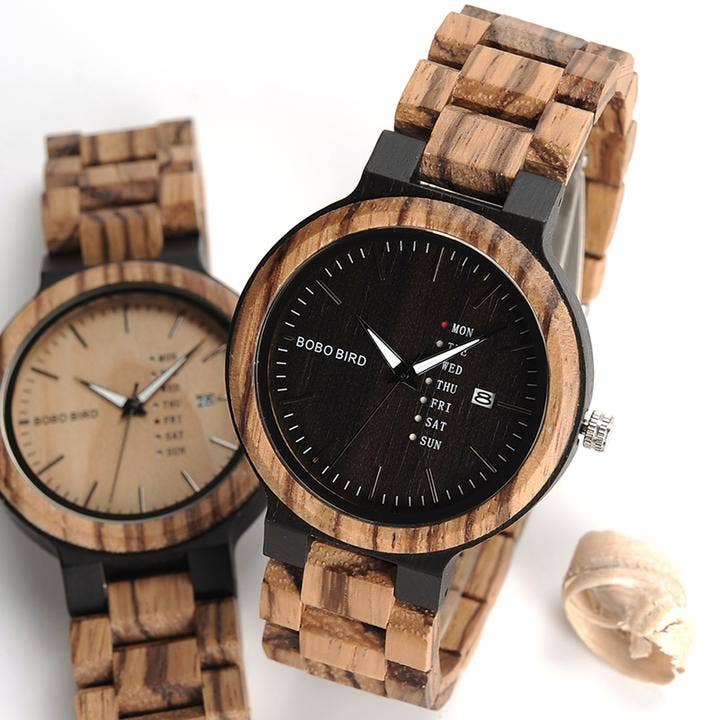 Carter Isaiah - Wholesale Wrist Watch - Men's - The Luxury Wooden Watch1