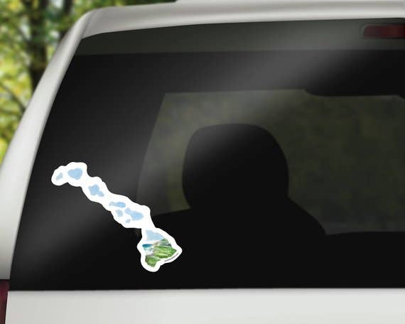 Rachel Alvarez Art - Wholesale Sticker - Hawaii Vinyl Sticker - Large0