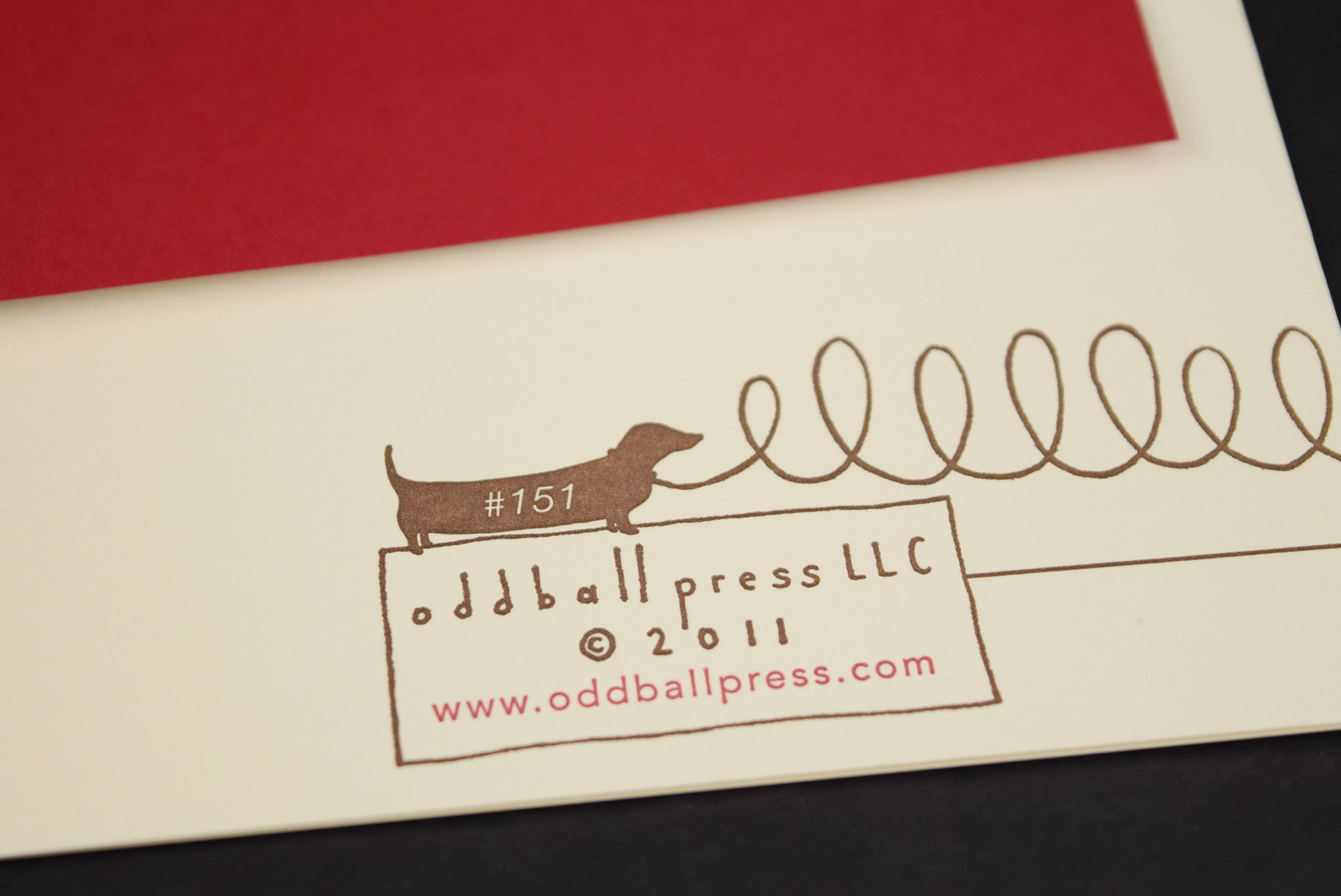 Oddball Press LLC - Wholesale Love Card - Long Love Card3