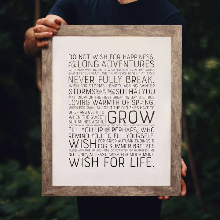 Grand souhait pour la vie pour la vente par Dream of the Woods