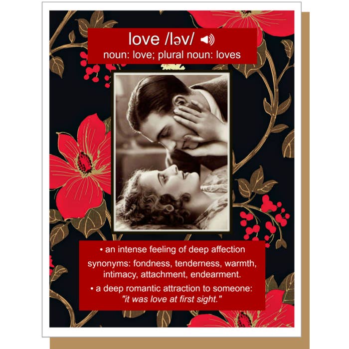 Ümlaut Brooklyn - Wholesale Love Card - SALE Love Definition Card
