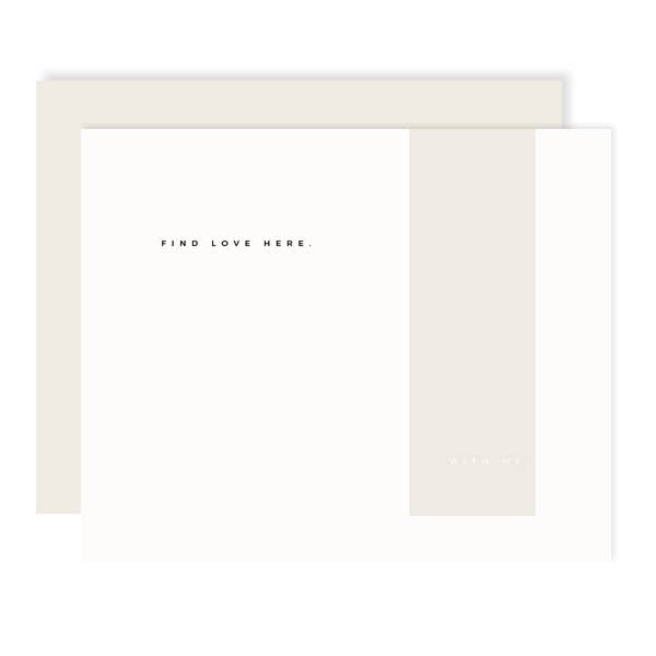 Trouvez l'amour ici pour la vente par Euni + Co.