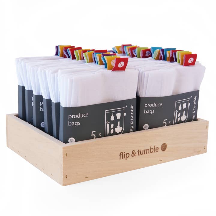 flip & tumble - Wholesale Retailer Display - Home & Living - Produce Bag Display (BAGS NOT INCLUDED)