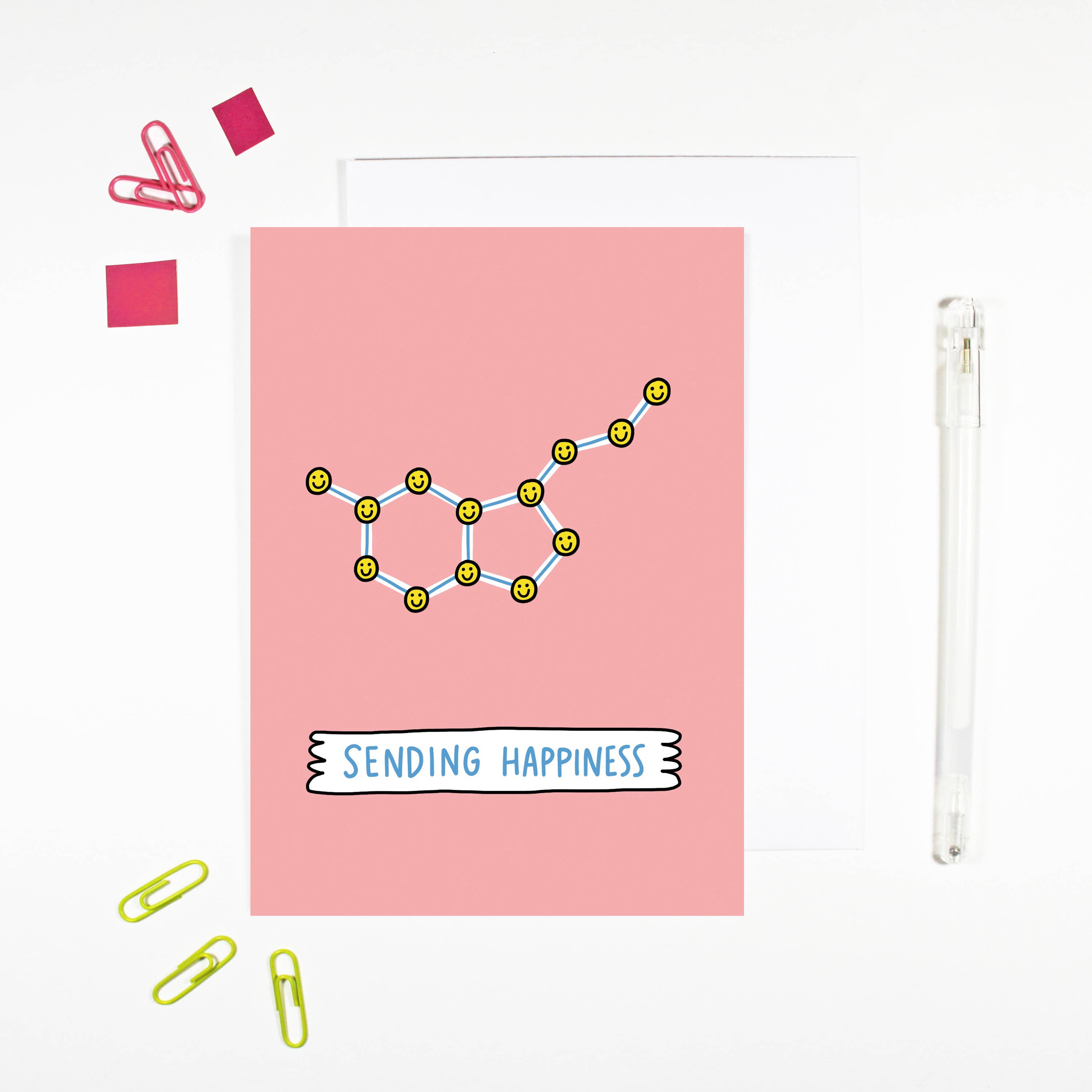 REMOVED BRAND - Wholesale Everyday Greeting Card - Sending Happiness Card0