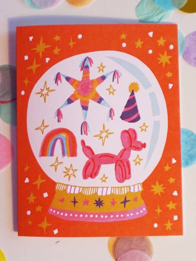 Card - Birthday Ball for wholesale by Ash + Chess