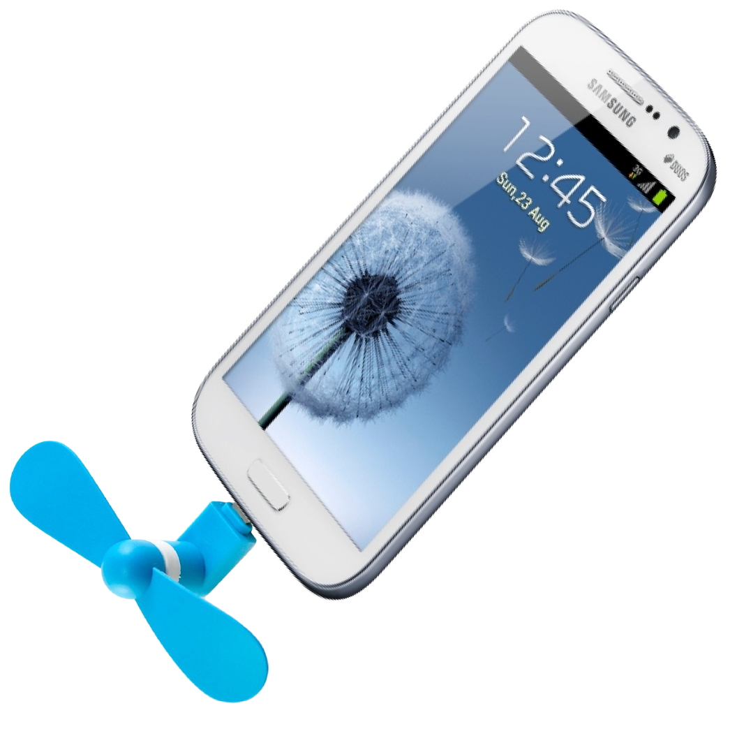Mila Wholesale - Wholesale Handheld Electric Fan - Dual Adapter Smartphone Fan Bowl5