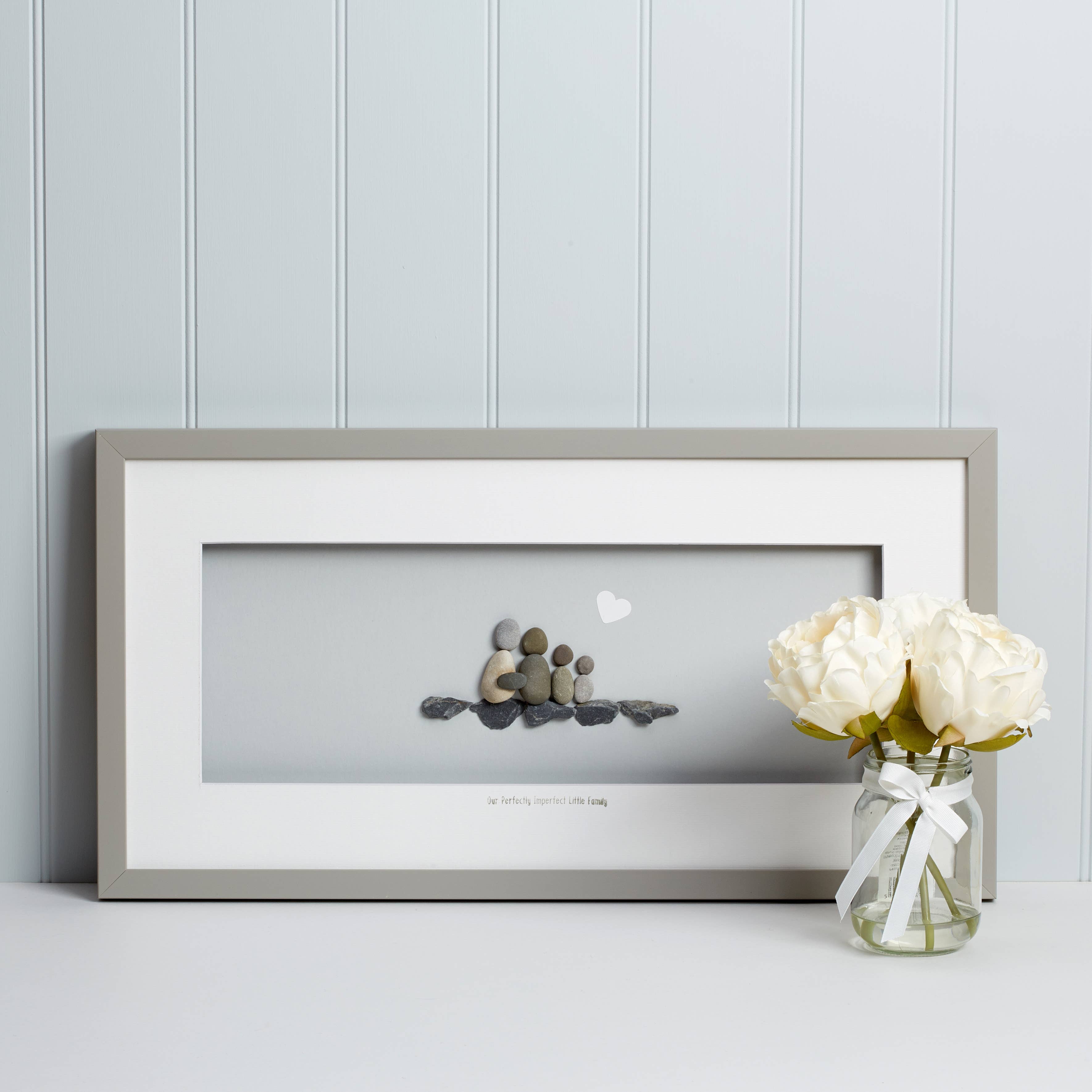 Daisy Maison - Wholesale Art Print - 60cm x 31cm Perfectly Imperfect Pebble Art0