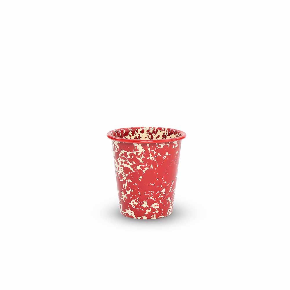 Crow Canyon Home - Vente Verre/tasse - Gobelet court émaillé Splatter 10 oz (296 ml)6