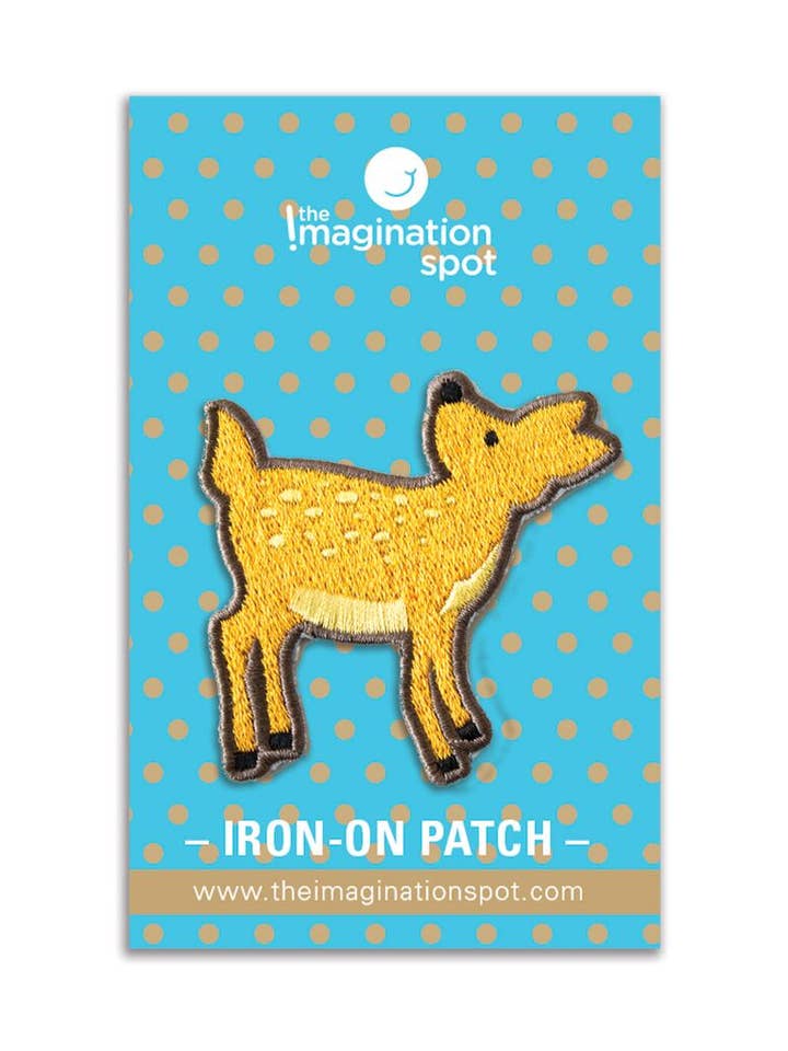 Deer Iron Patch for wholesale by The Imagination Spot